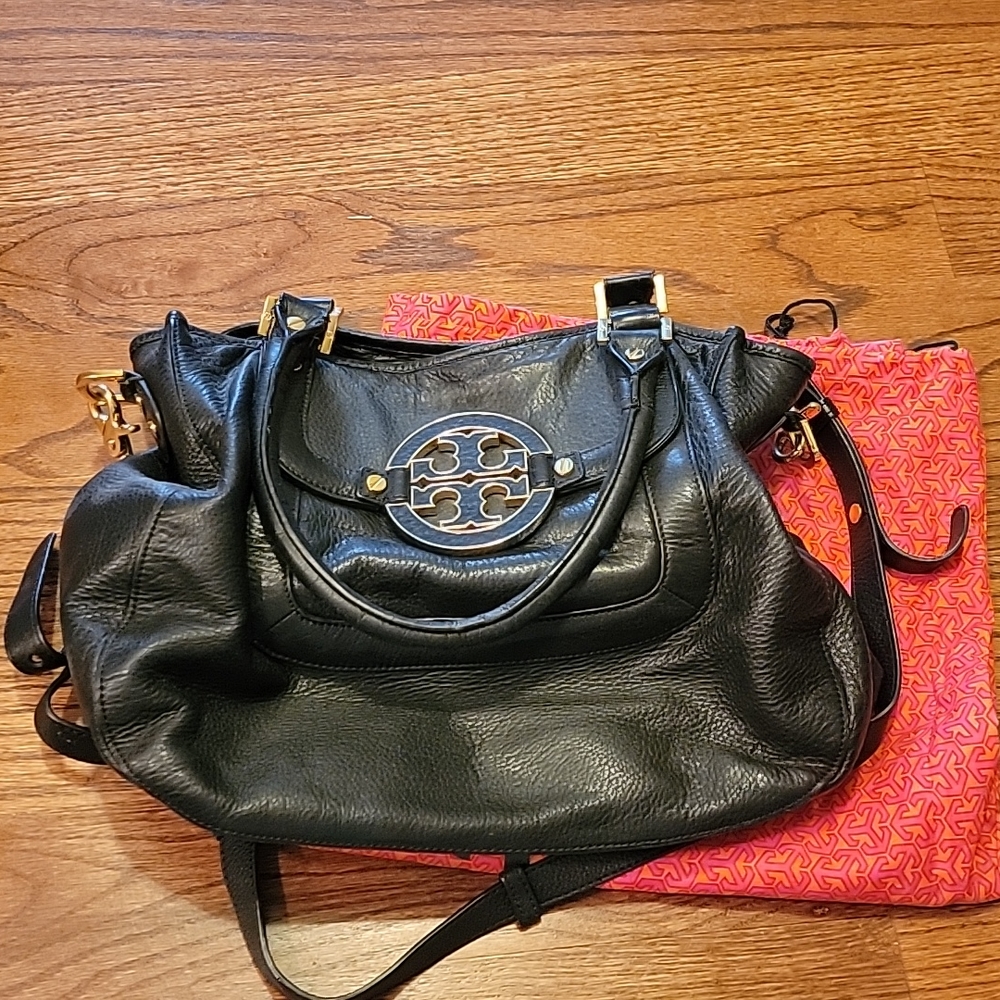 Tory Burch black crossbody purse